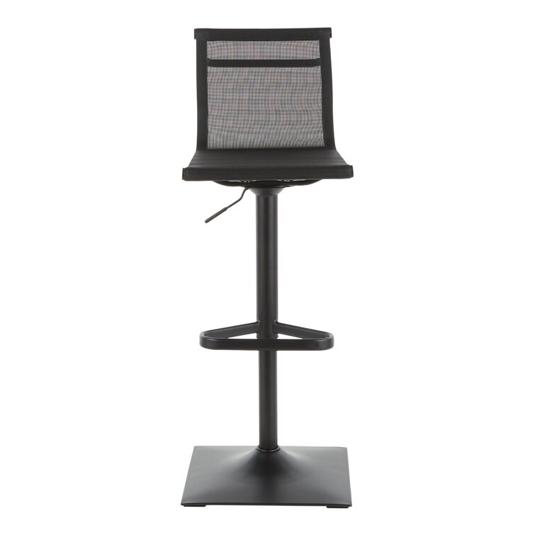 Black mesh bar discount stools